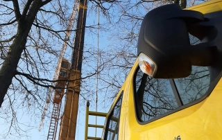 Hovenier Oscars Groen hijskraan