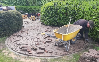 Aanleg oude waaltjes